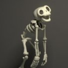 骨头卡通角色模型BoneApart v 1.1 for Maya