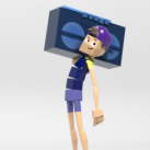 卡通角色Block v1.0 for Maya